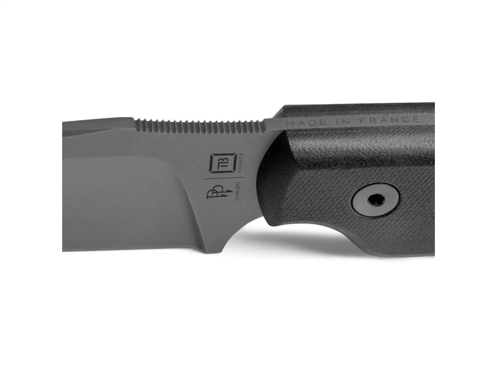 TB Outdoor Cammandeur G10 Nóż czarna
