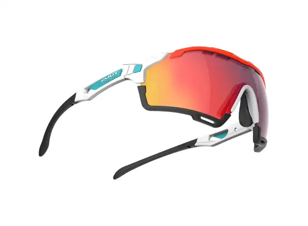Rudy Project Cutline sportowe okulary White/Multilaser Red
