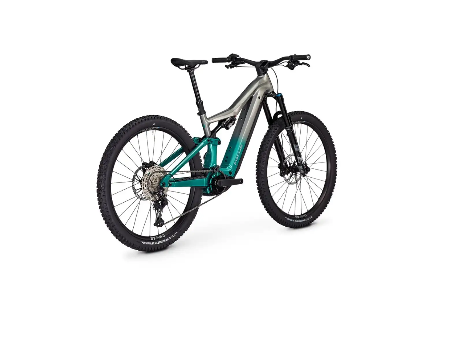 Focus JAM2 6.9 800 Wh rower elektryczny górski Nepalsilver / Emeraldgreen