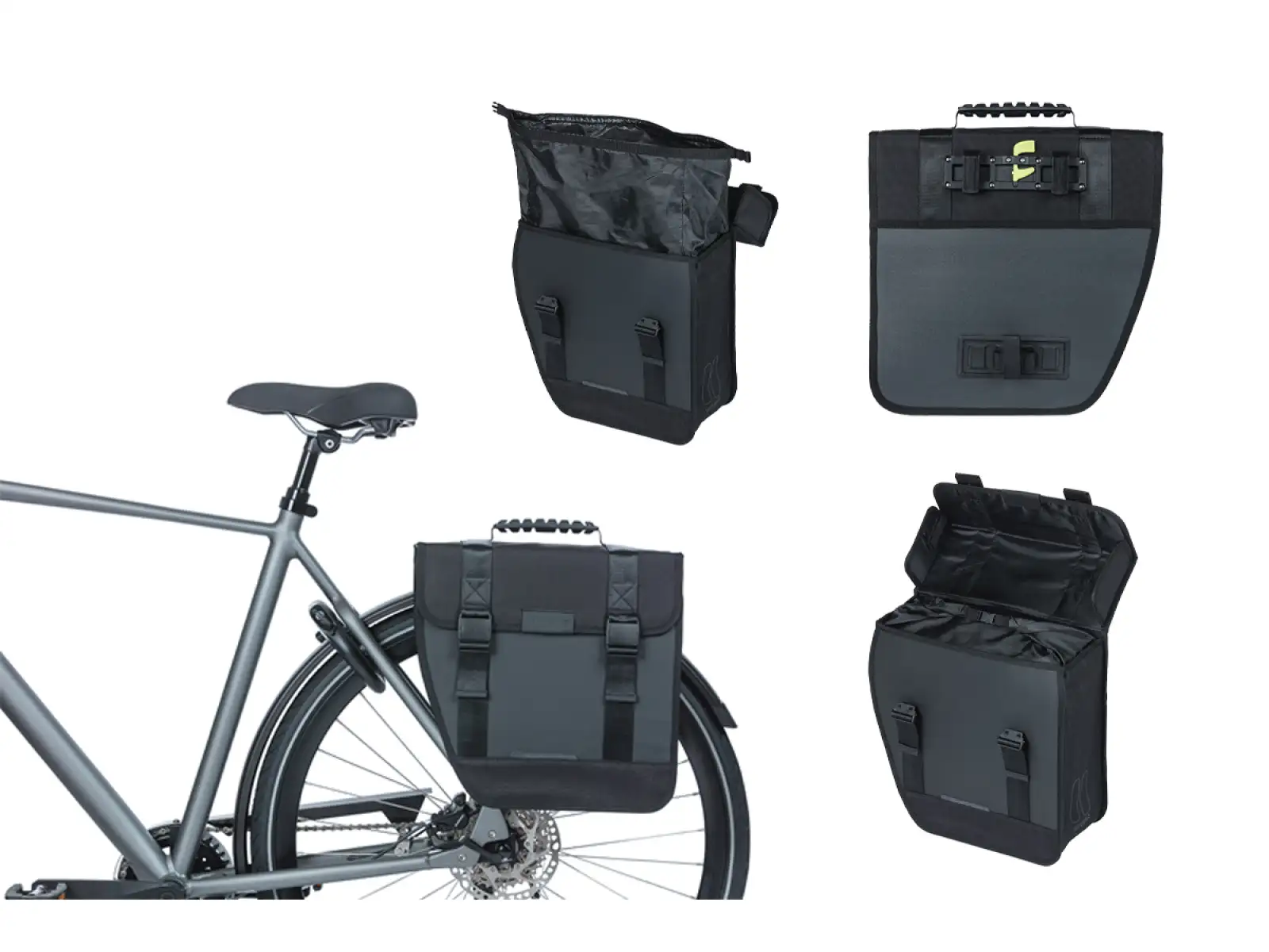 Basil Tour left waterproof 14 Liter torba na bagażnik