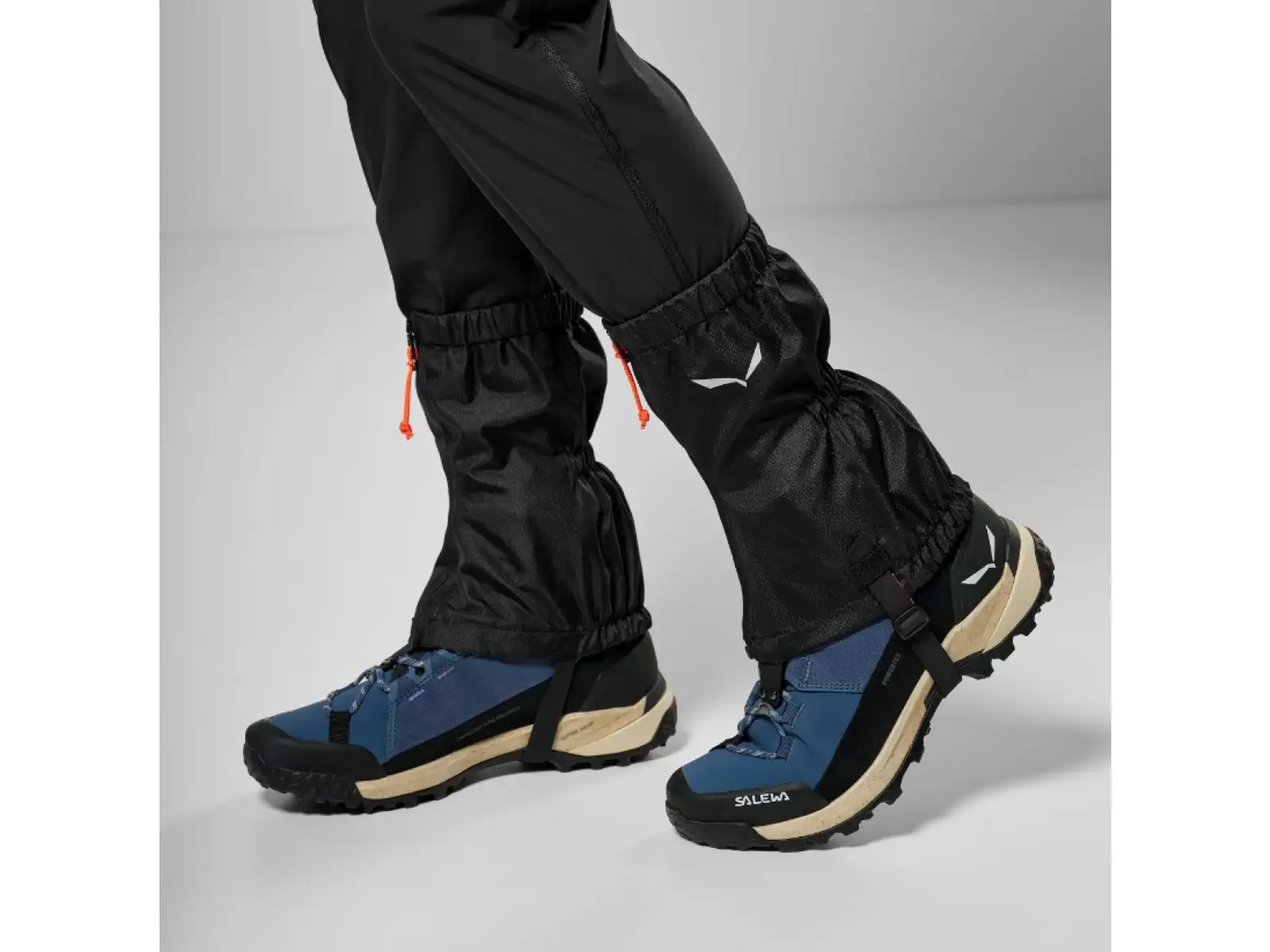 Salewa Puez Gaiters Kids dziecięce stuptuty Black / Black Out