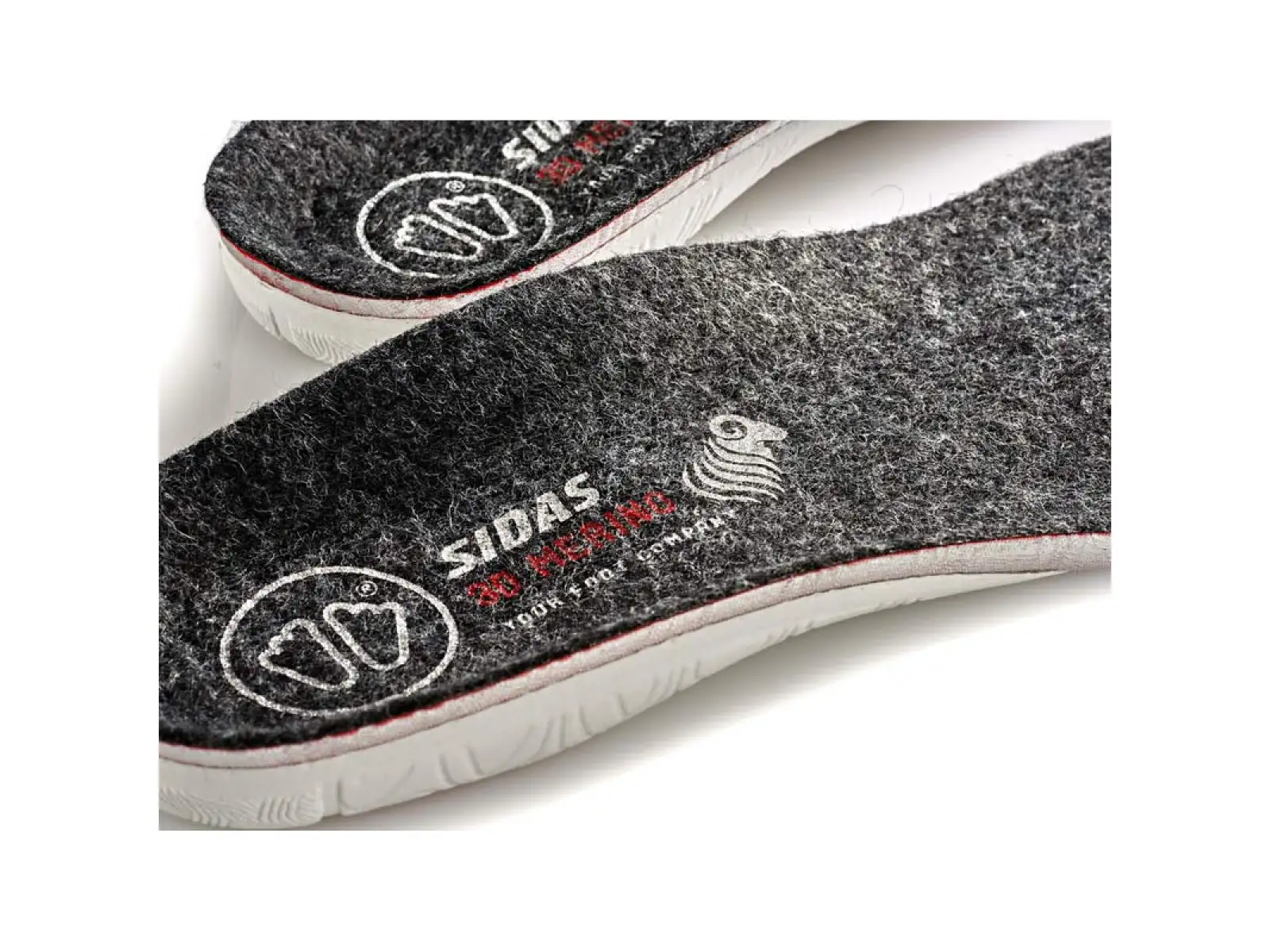 Sidas Winter 3D Merino wkładki do butów średnie sklepienie 1 para