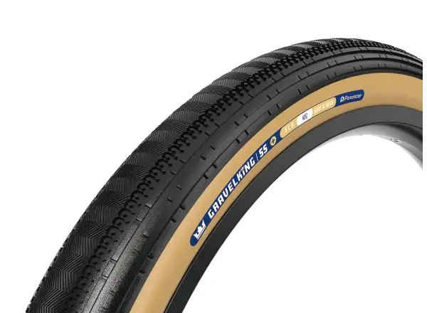 Panaracer GravelKing SS Plus opona 700x40 czarny/brązowy