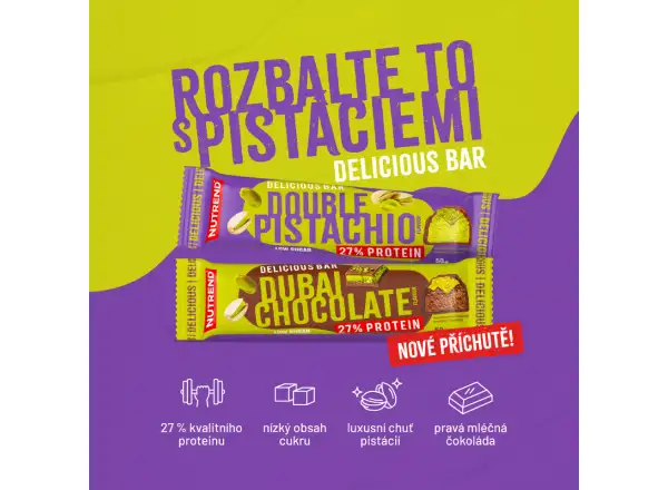 Nutrend Delicious Bar batonik 50 g dubajska czekolada