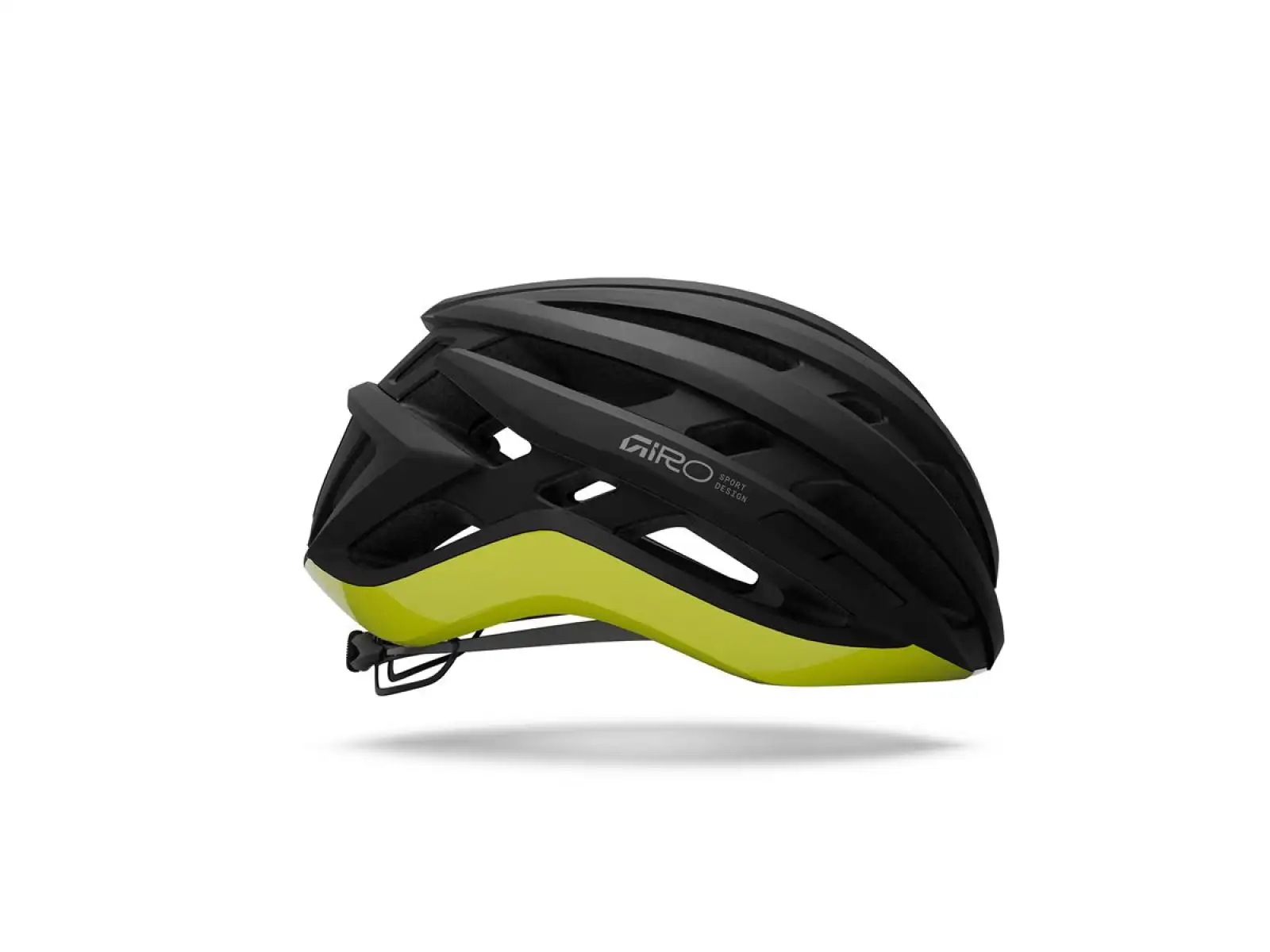 Giro Agilis MIPS kask Mat Black/Gloss Hi Viz Yellow