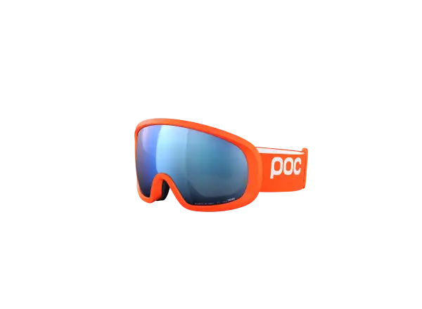 POC Fovea Mid gogle narciarskie Zink Orange/Partly Sunny Blue