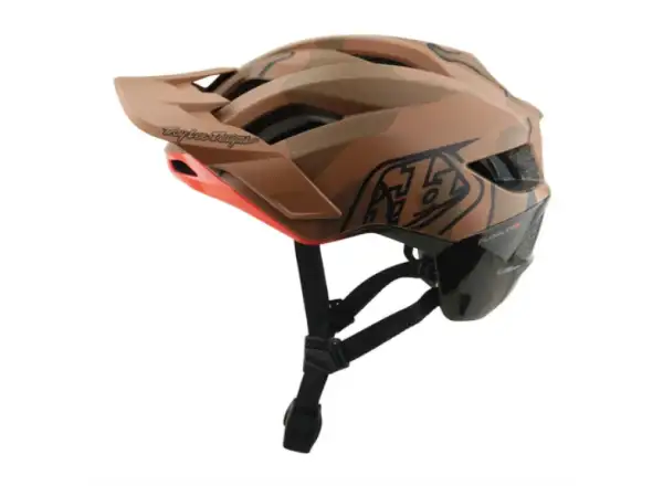 Troy Lee Designs Flowline SE MIPS kask Badge Sienna Camo