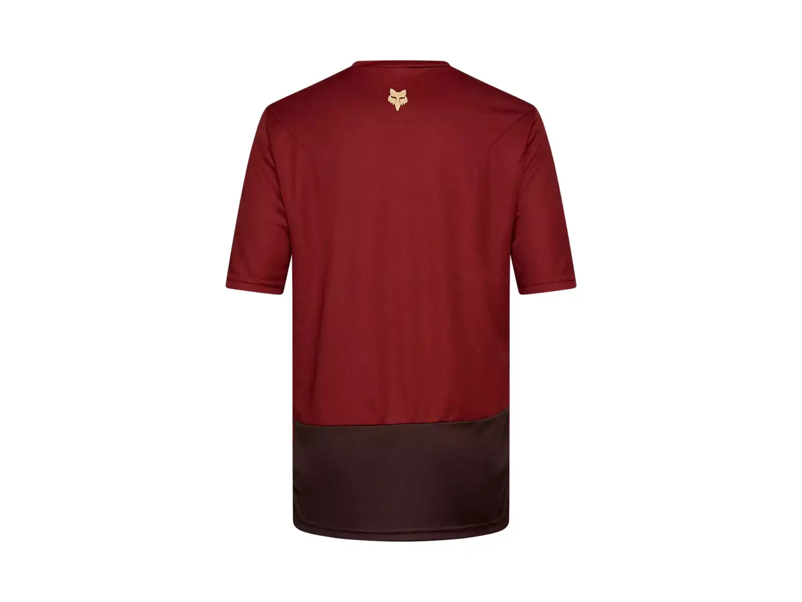 Fox Ranger Wordmark męski dres krótki rękaw Rust Brown