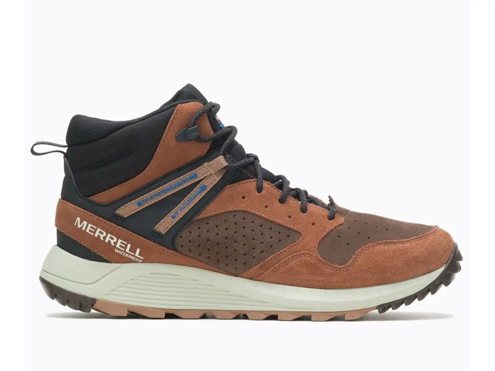 Merrell Wildwood Sneaker Boot MID WP męskie buty turystyczne bracken