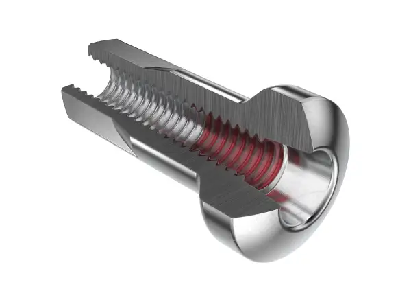 DT Swiss Hidden ProLock mosiężny nyple 2.0 x 12 mm srebrny