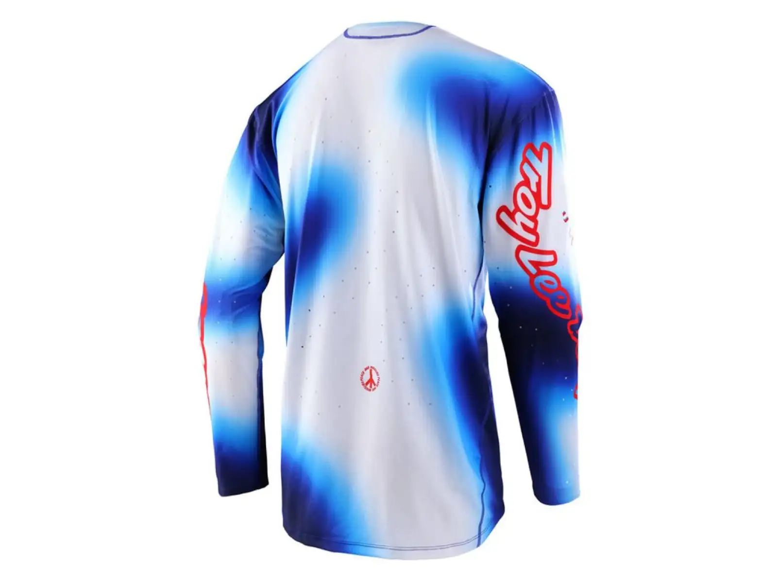Troy Lee Designs Sprint Ultra męska koszulka z długim rękawem Lucid White/Blue