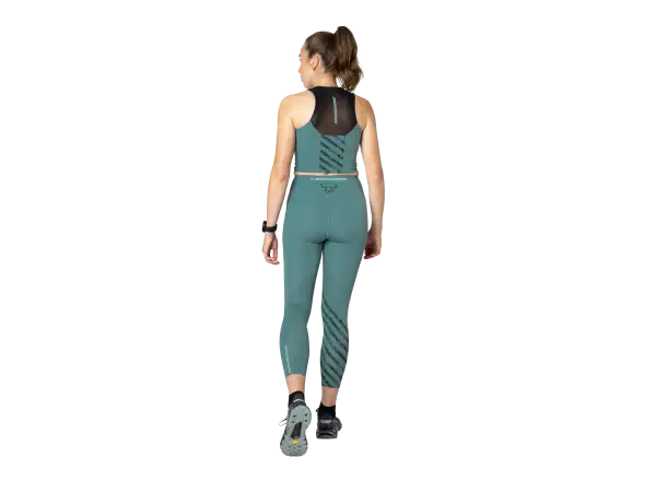 Dynafit Trail Crop Top damska koszulka bez rękawów Atlantic
