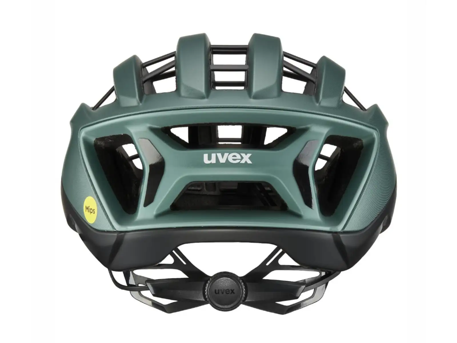 Uvex Surge Aero MIPS szosowy kask Black/Sage Green Matt