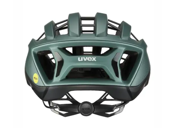 Uvex Surge Aero MIPS szosowy kask Black/Sage Green Matt