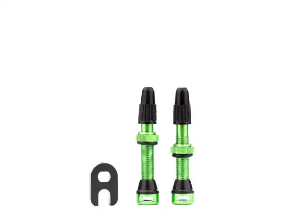 Tune Valve 44 mm alu UST zawory 2 sztuki zielona