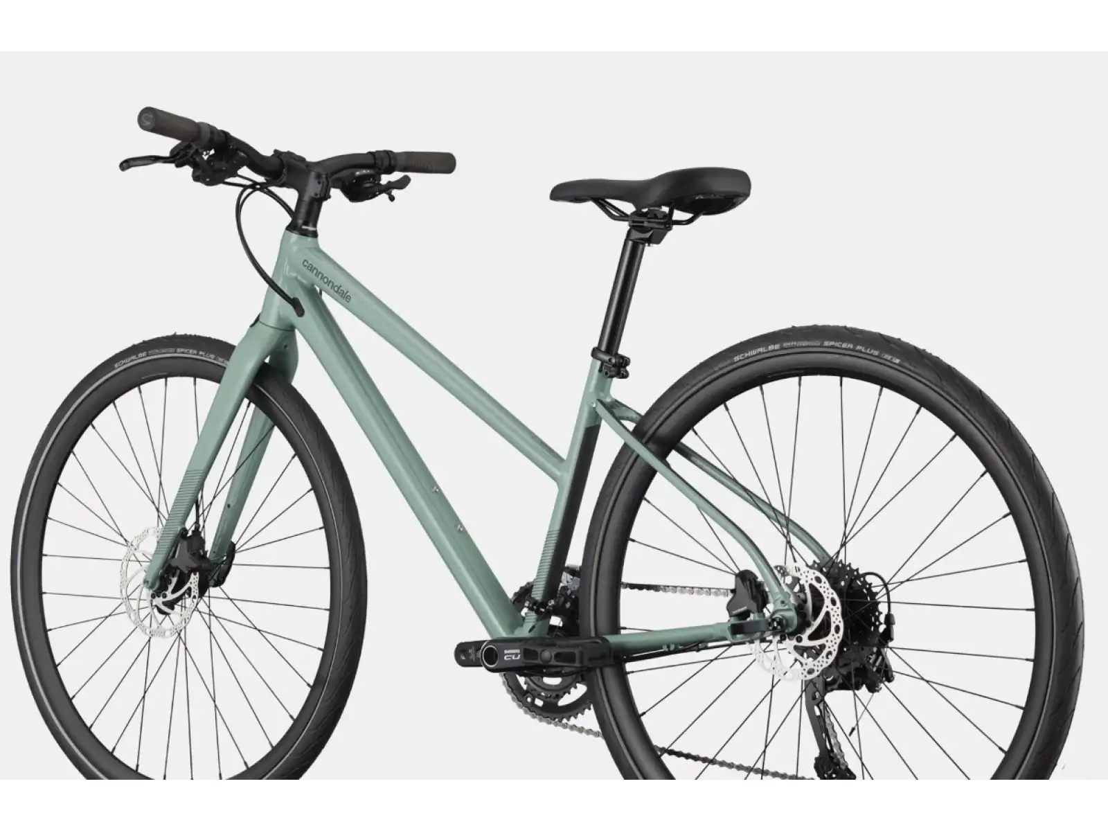 Cannondale Quick 3 Remixte Step-thru rower trekkingowy Sage