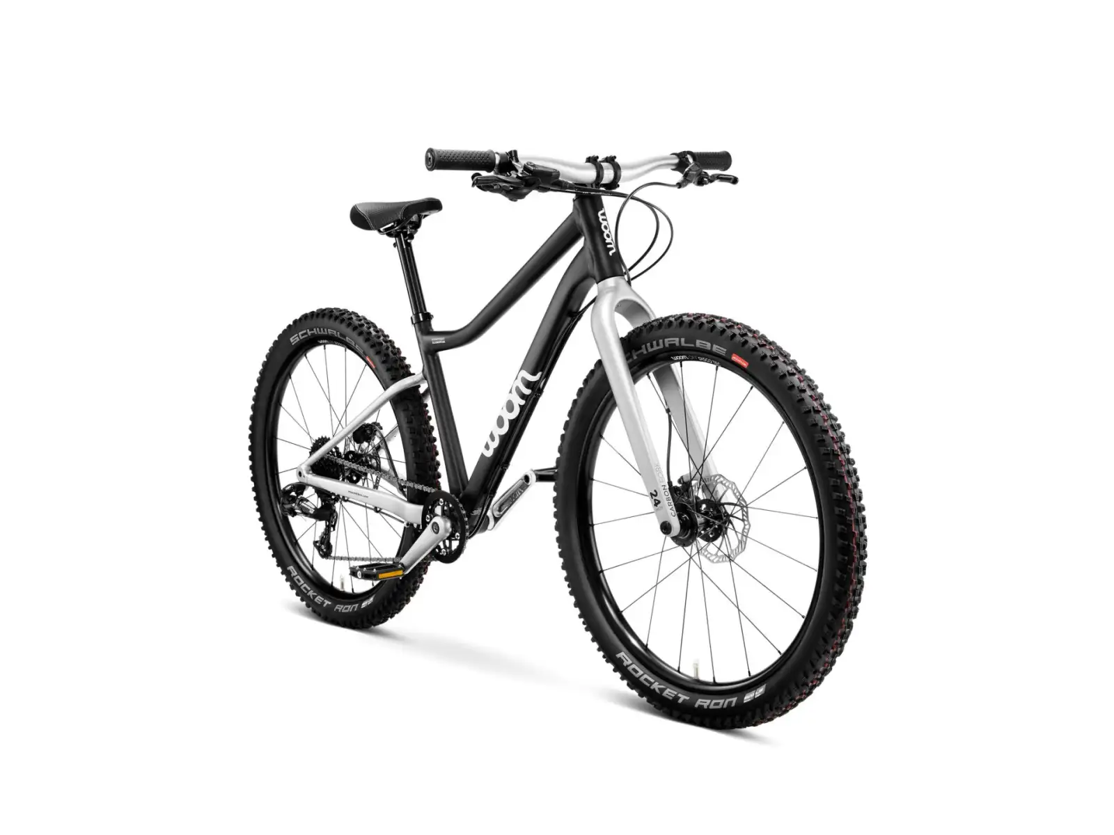 Woom 5 OFF Black 24 rower dziecięcy