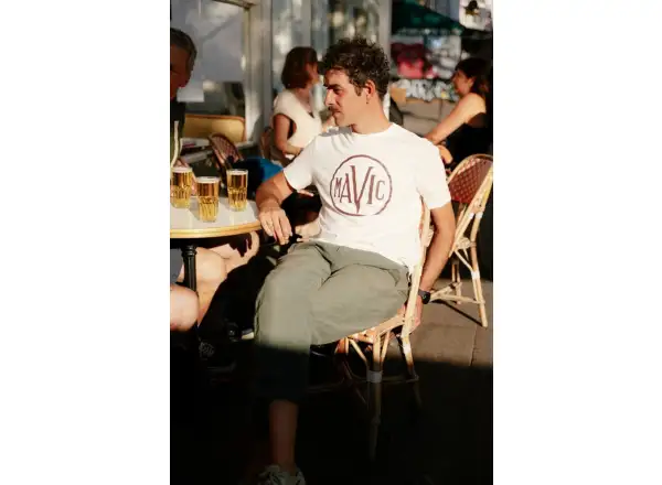 Mavic Heritage Logo męska koszulka z krótkim rękawem Off White