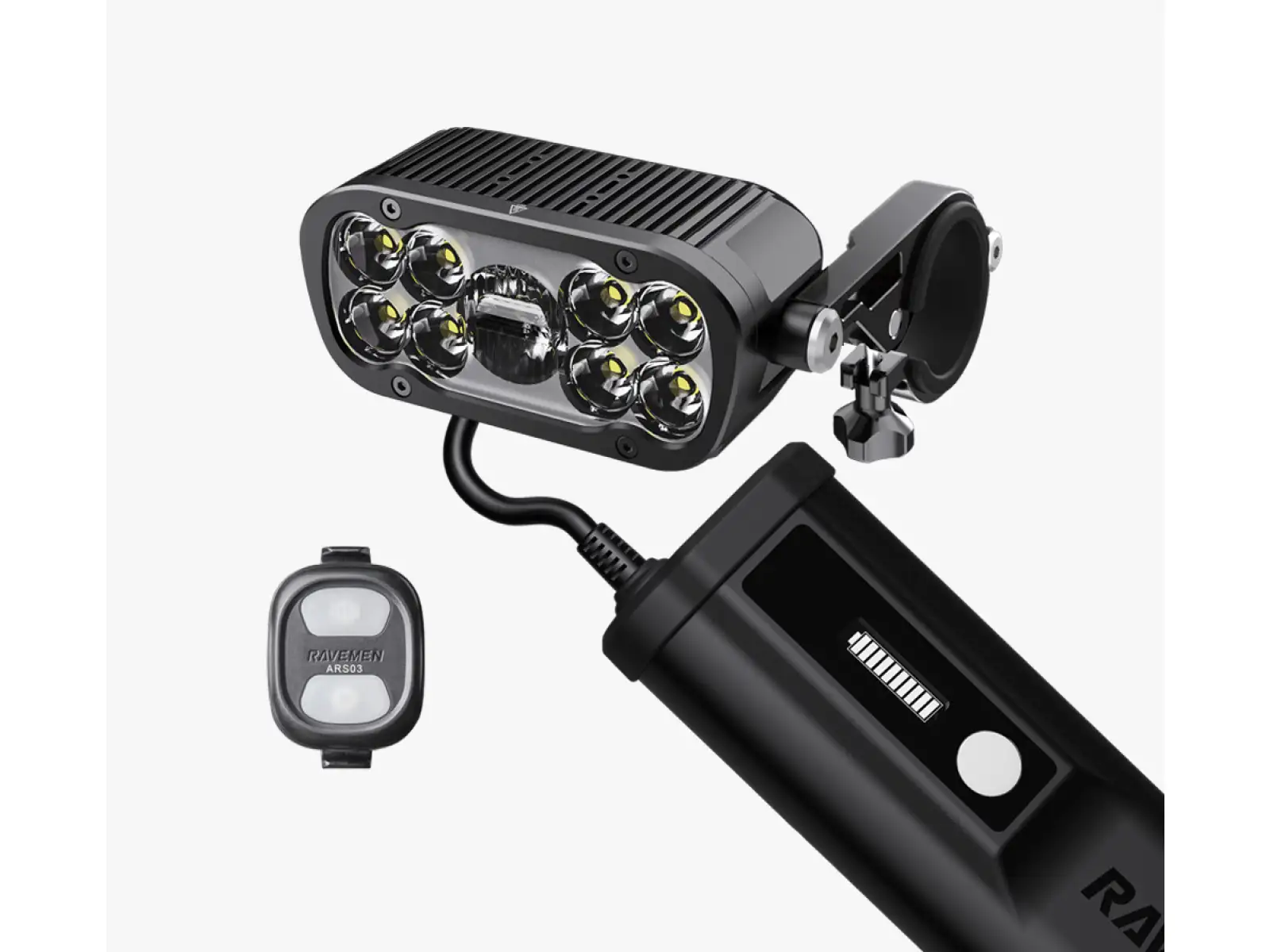 Ravemen XR6000 przednie światło