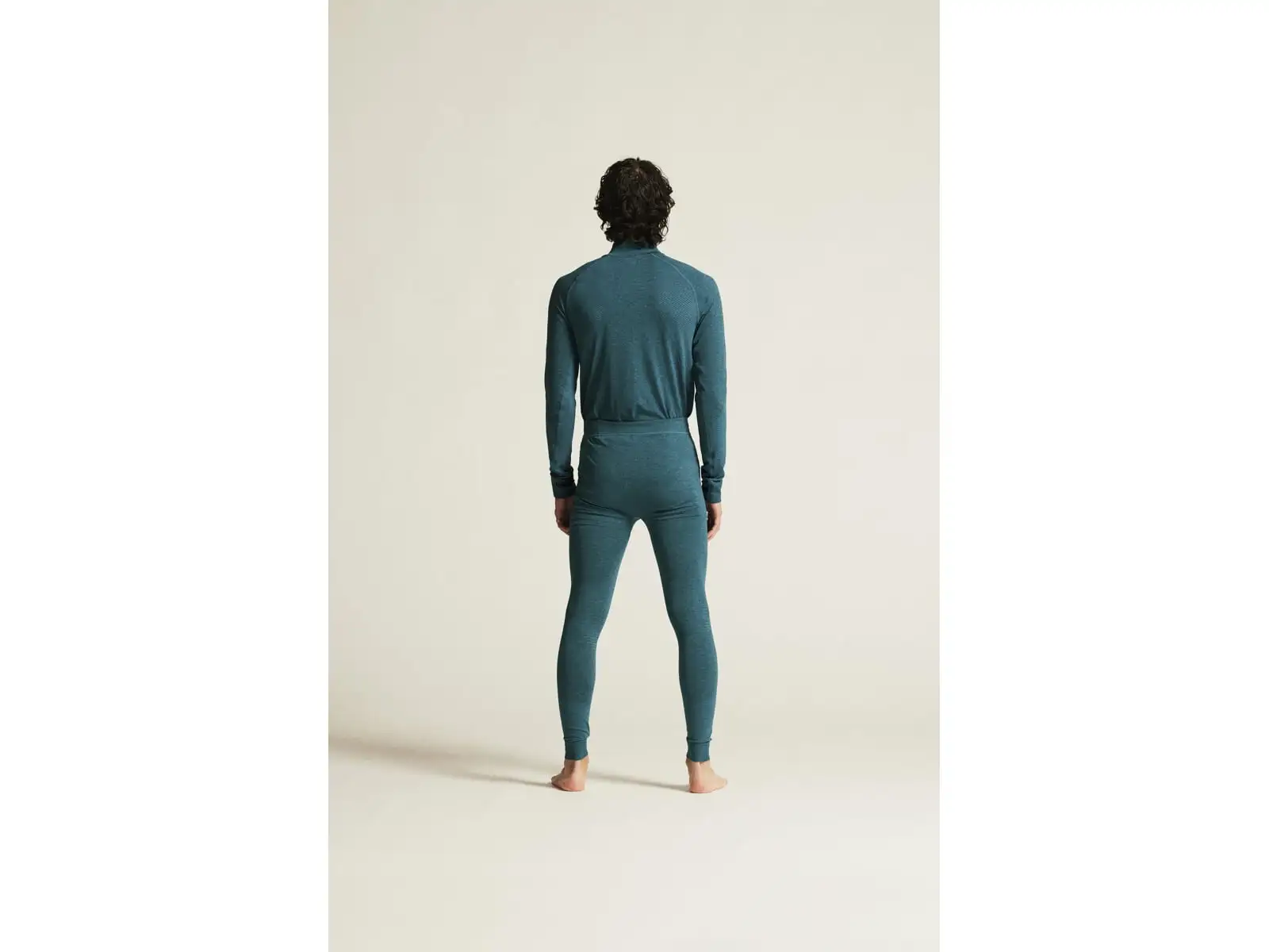Craft Core Dry Active Comfort Zip męska koszulka długi rękaw zielona