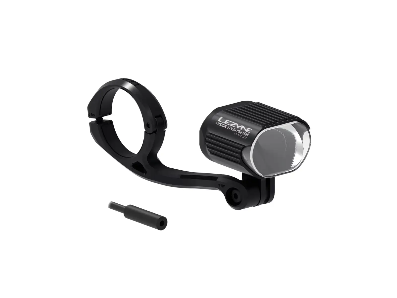 Lezyne E-Bike Fusion Pro StVZO E600 przednia lampka Black