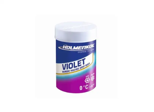 Holmenkol Grip Violet wosk do nart 45 g