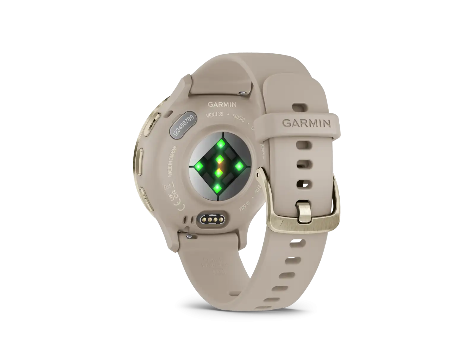 Garmin Venu 3S smartwatch Soft Gold/French Gray