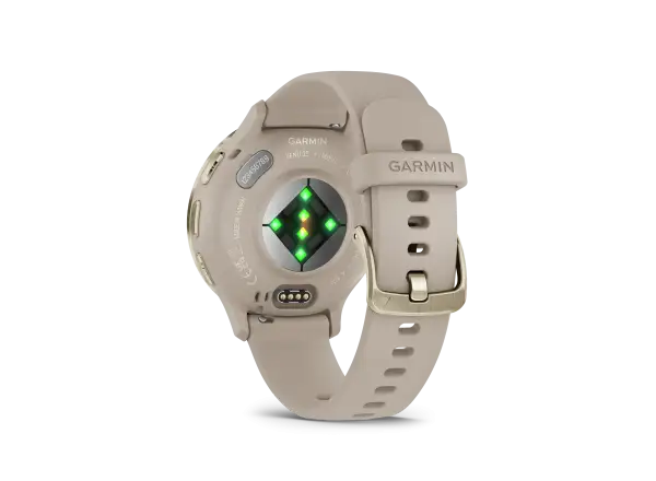 Garmin Venu 3S smartwatch Soft Gold/French Gray