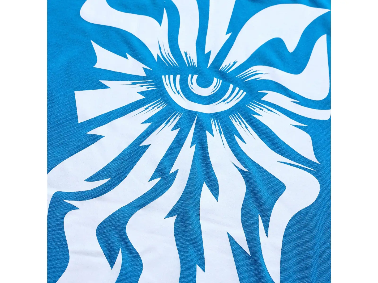 Troy Lee Designs Skyline Ride dziecięca koszulka One Eye Aero Blue