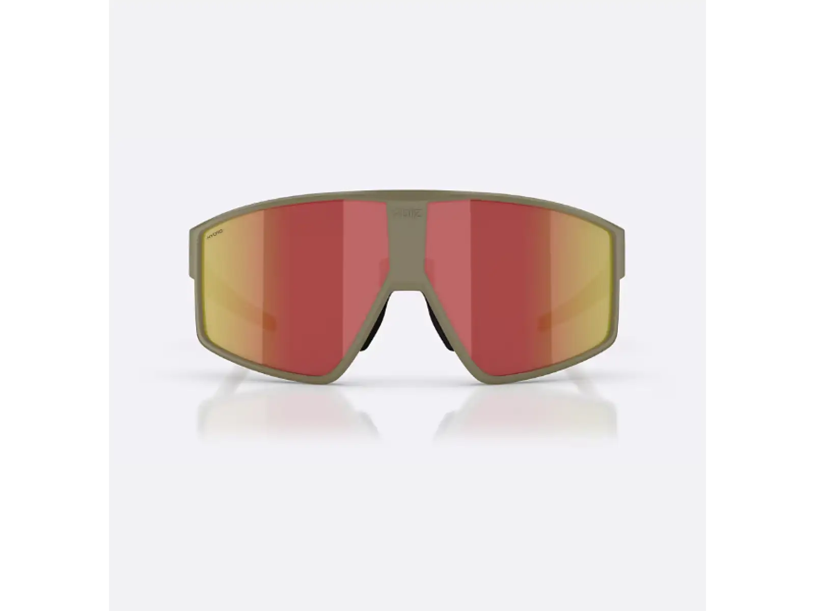 Bliz P002 okulary przeciwsłoneczne Matte Camo Green/Grey Red Revo