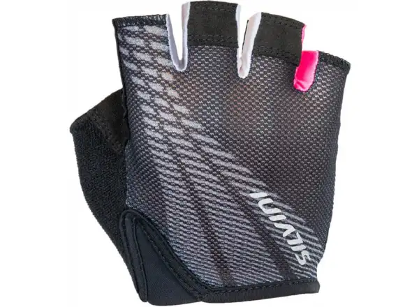 Silvini Team dziecięce rękawiczki black/pink