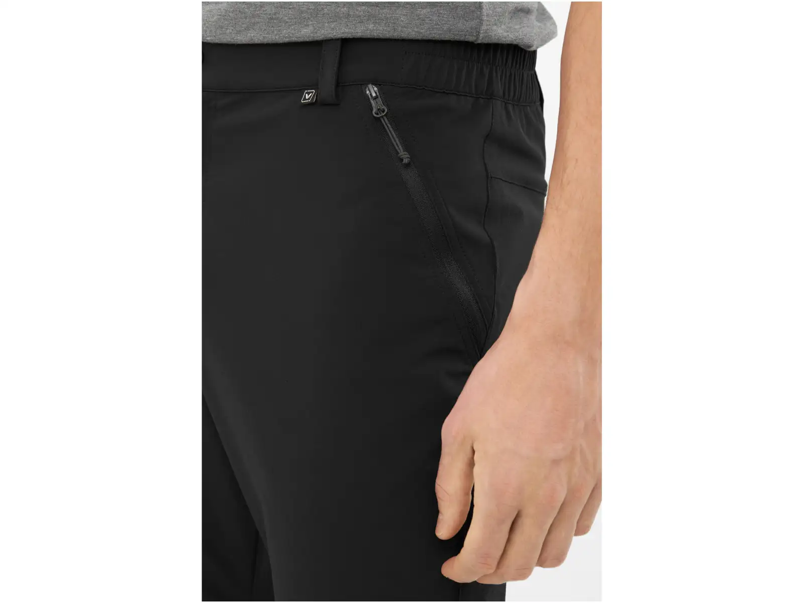 Viking Rocklyn 2in1 męskie spodnie black