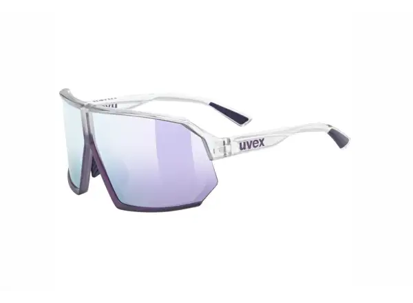 Uvex Sportstyle 237 okulary Clear/Met Purple/Mirror Lavender