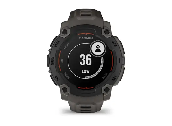 Garmin Instinct E 45 mm inteligentny zegarek Black/Charcoal pasek
