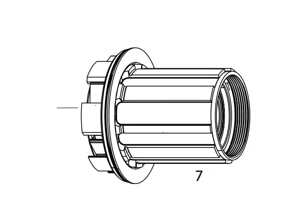 Zipp Freehub Kit - bębenek do piast ZR1 11sp.