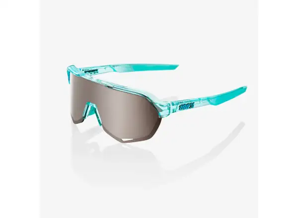 100% S2 okulary HiPER Polished Translucent Mint/Silver Mir