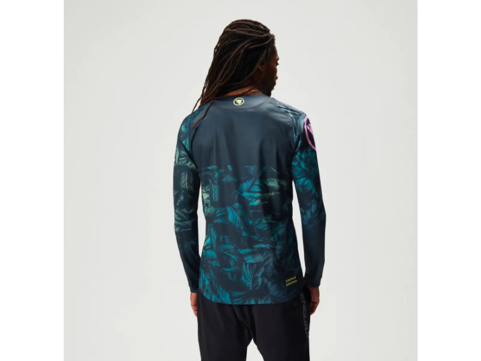 Endura Tropical Print LTD men's jersey long sleeve Grey