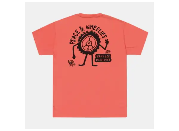 Troy Lee Designs Skyline Ride Tee męska koszulka z krótkim rękawem P&W Melon