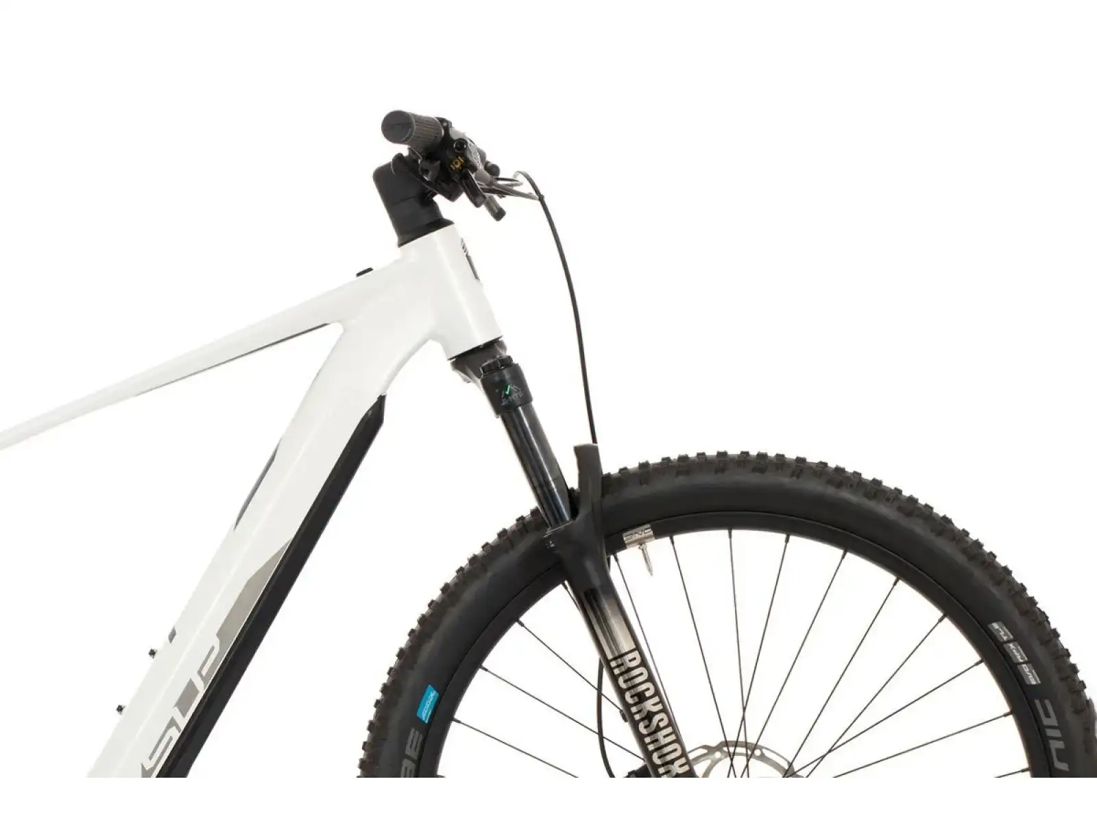 Superior eXP 9019 górski rower elektryczny Gloss White/Chrome Silver
