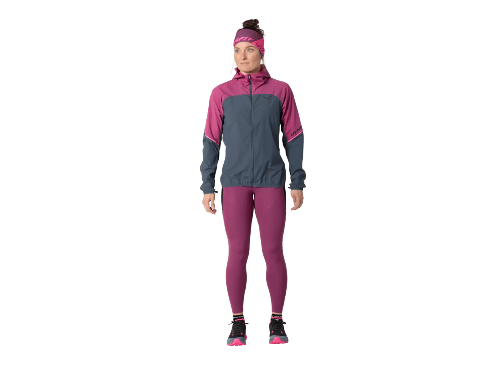 Dynafit Alpne Wind damska kurtka do biegania Magenta