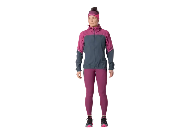 Dynafit Alpne Wind damska kurtka do biegania Magenta