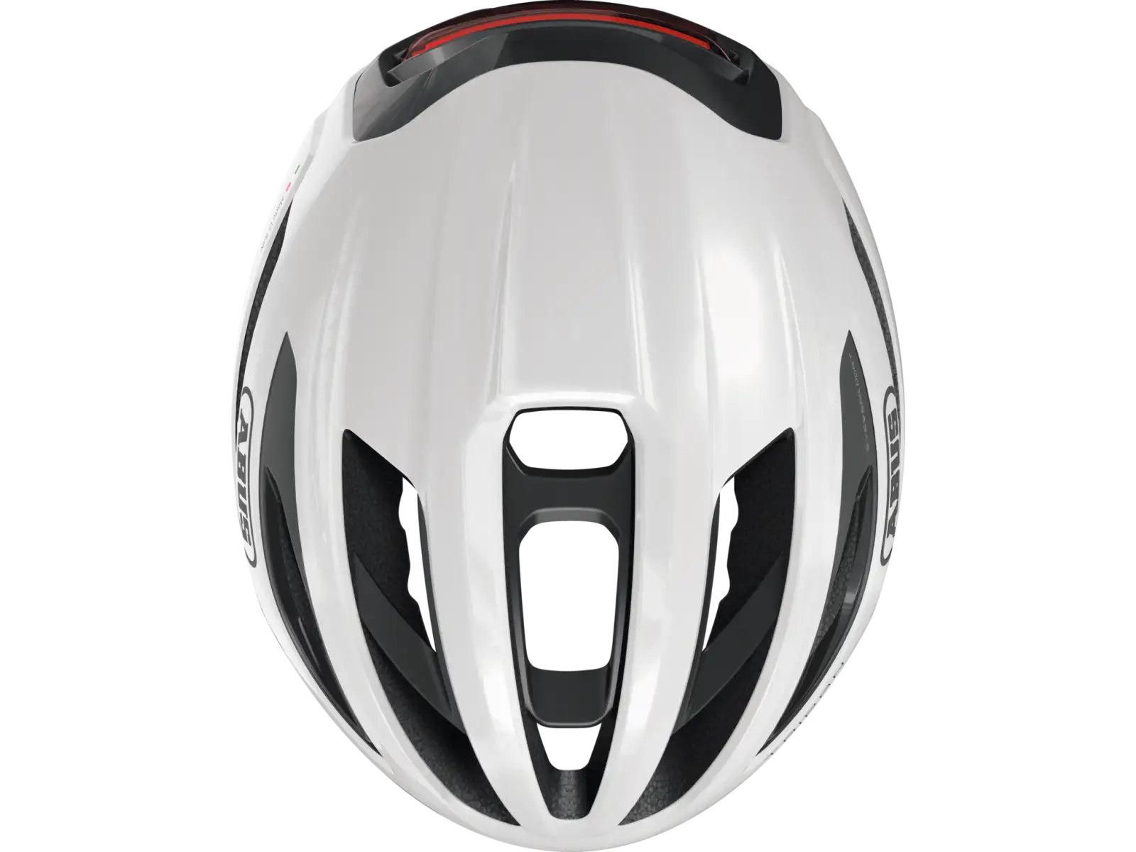 Abus Taipan LED kask gravel Shiny White