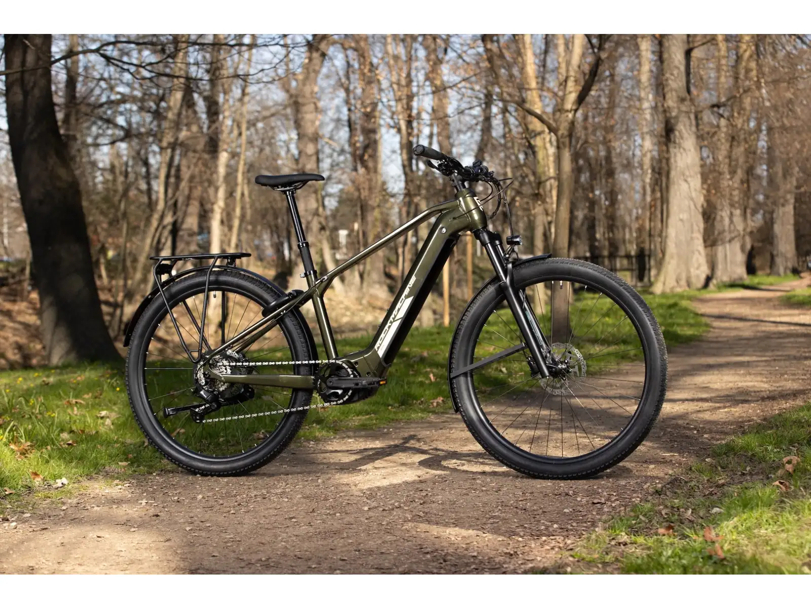 Rock Machine eBlizz B70T górski rower elektryczny Gloss Dark Forest
