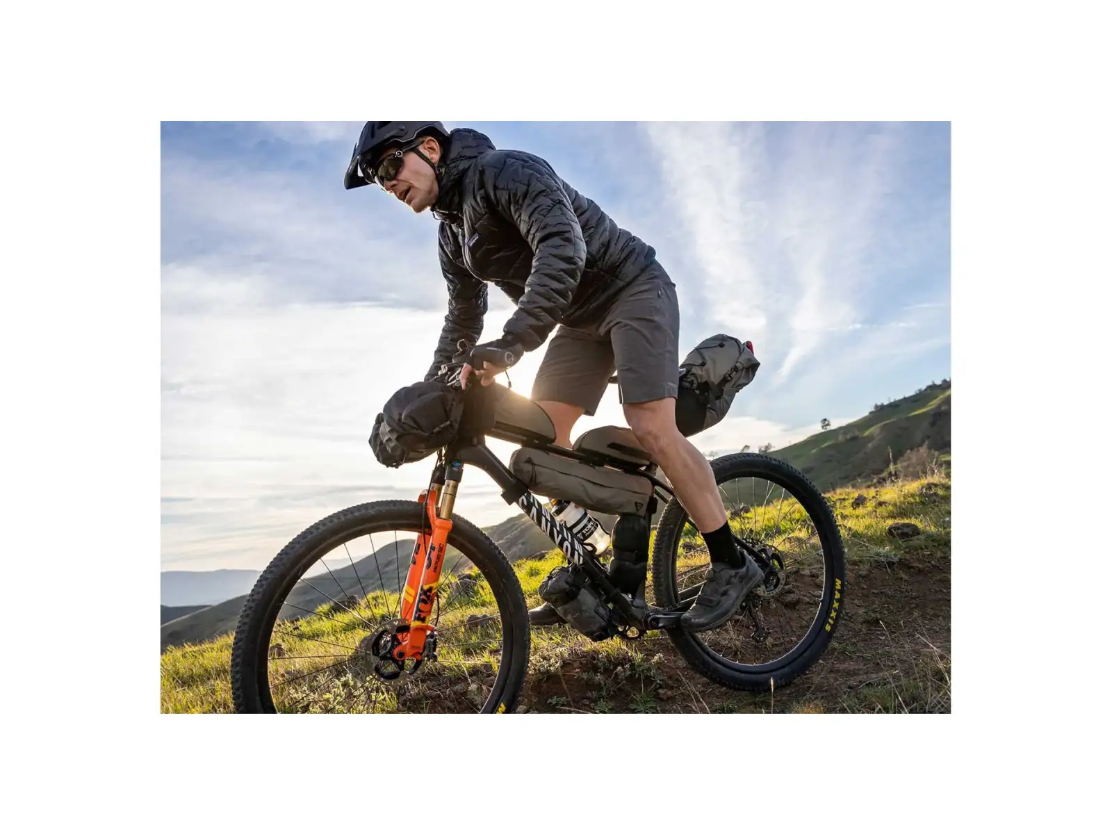 Topeak bikepacking MidLoader torba na ramę 4,5 l czarna