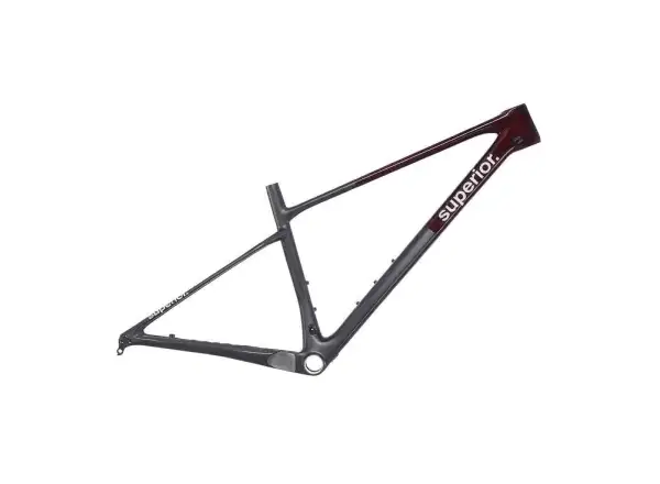 Superior XP Red Carbon/Matte Carbon zestaw ramowy z włókna węglowego