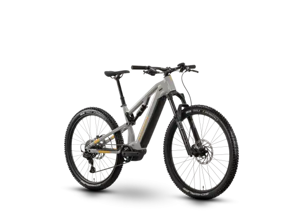 Raymon Trailray 120 Pro w pełni amortyzowany rower elektryczny timelessgrey/mustard