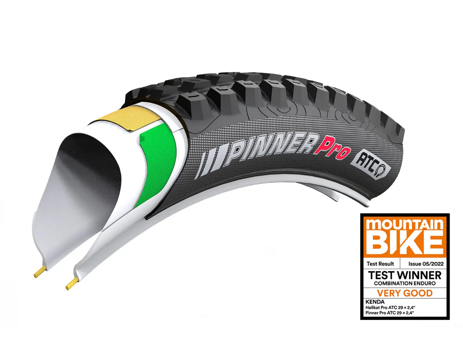 Kenda K-Series Pinner Trail 60TPI K-1241 TR 27,5x2,40" opona MTB kevlarowa