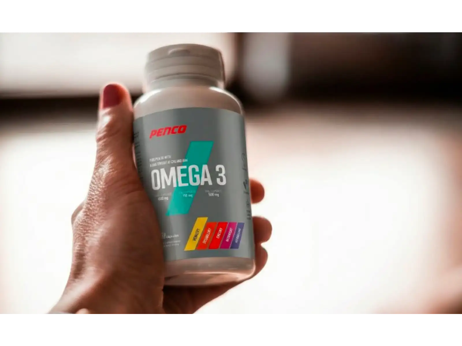 Penco kwasy Omega 3 120 kapsułek softgel