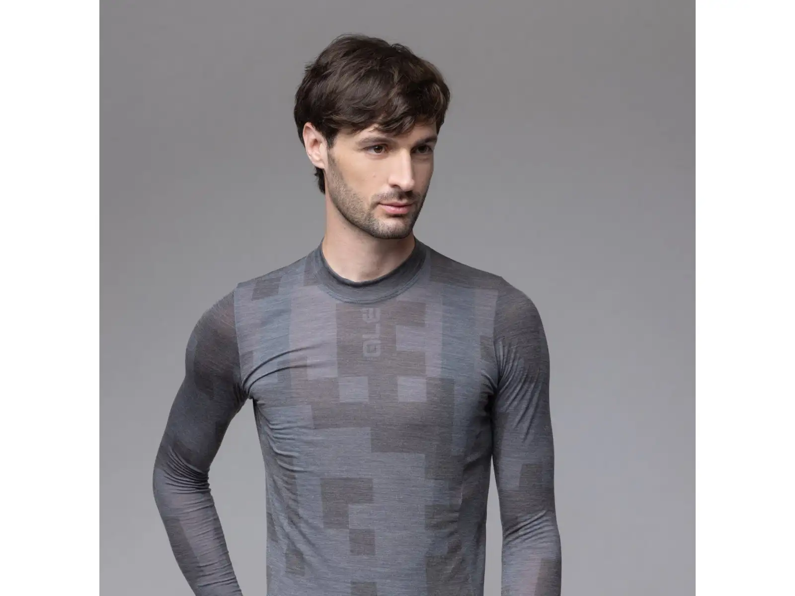 Alé Intimo Knitted męska rowerowa warstwa funkcyjna Black