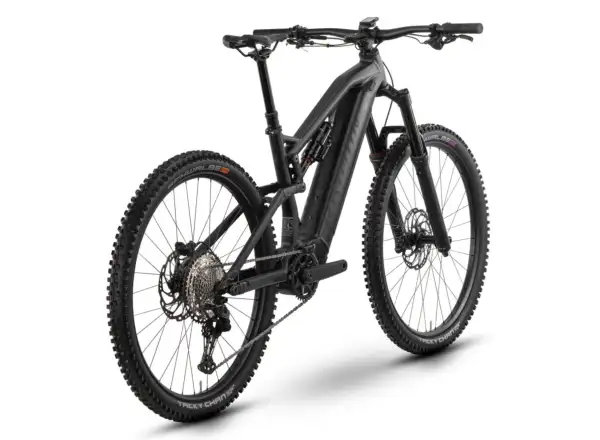 Raymon Trailray 170 Pro pełne zawieszenie rower elektryczny Black Stealth/Iridiscent